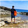 OPENWATER Bouée gonflable pour la natation et le sac à dos 3en1 - grande bouée avec une poche sèche pour les choses 28L - bouée
