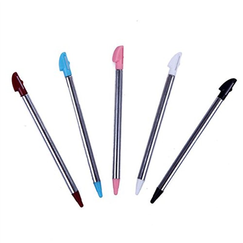C-FUNN Stylo Rétractable en Métal D'Écran Tactile De Stylet De 5 Pcs pour Nintendo 3Ds XL/LL