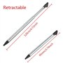 C-FUNN Stylo Rétractable en Métal D'Écran Tactile De Stylet De 5 Pcs pour Nintendo 3Ds XL/LL
