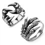 EQLEF Dragon Claw Ring Set