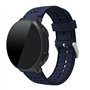 TopTen Bracelet de rechange en silicone pour montre de course Forerunner 220/230/235/620/630 GPS de Garmin M bleu marine