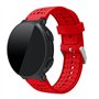 TopTen Bracelet de rechange en silicone pour montre de course Forerunner 220/230/235/620/630 GPS de Garmin M Red