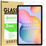 GOZOPO [Lot de 2 Protection Écran pour Samsung Galaxy Tab S6 Lite 10.4 Pouce(2024/2022/2020) 9H HD Film de Protection en Verre T