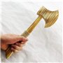 Zhou-long Hache en bois pour enfants - Jouet fait à la main - Jeu d'extérieur en corde de chanvre - Avec tradition chinoise