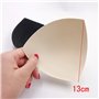 JZK Lot de 6 Paires de Coussinets de Soutien-Gorge en Mousse Amovibles triangulaires pour Maillots de Bain Soutien-Gorge Bikini