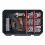 WORX - Coffret De Rangement Pour Outils Électroportatifs WORX (Malette À Outils Pratique Pour Ranger Vos Accessoires Et Outils