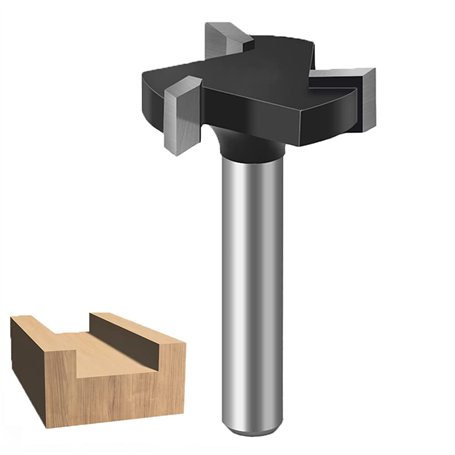 Baorder 6mm Tige CNC Spoilboard Fraise de Surface de Fraise