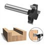 Baorder 6mm Tige CNC Spoilboard Fraise de Surface de Fraise,Fraises à Défoncer Carbure de Tungstène Pour le Travail du Bois