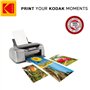KODAK Magnetic Photo Paper - Papier Magnétique, Pack de 5 feuilles de Papier Photo, Format 10x15 cm, Compatible avec Imprimantes