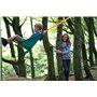 Hape Balançoire de Poche pour Les Enfants de 5 Ans et Plus - Balançoire Hamac Suspendue Fabriquée en Plastique Recyclé - Support