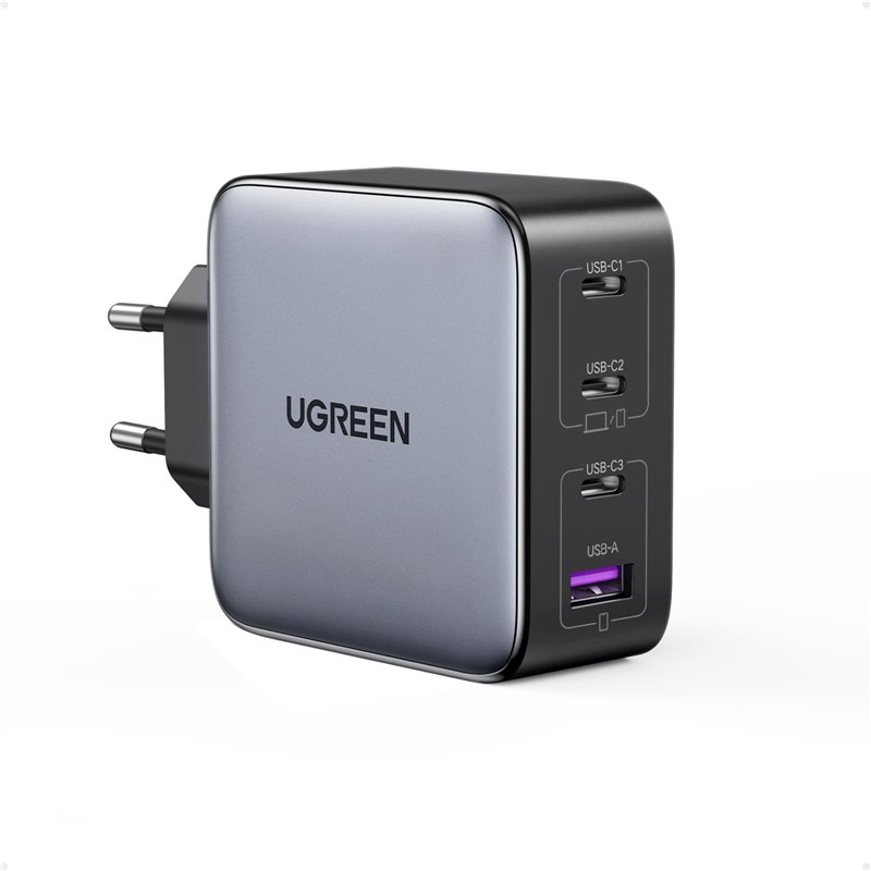 UGREEN Nexode 100W Chargeur USB C Rapide 4 Ports GaN Tech Prise USB C Compatible avec iPhone 16 Plus Pro Max 15 14 13 12 11 Gala