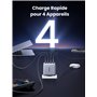 UGREEN Nexode 100W Chargeur USB C Rapide 4 Ports GaN Tech Prise USB C Compatible avec iPhone 16 Plus Pro Max 15 14 13 12 11 Gala