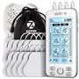 AUVON 4 Canaux Appareil d'électrostimulation EMS/TENS pour le soulagement de la douleur
