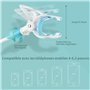 GHB Support de Caméra Universel Bébé Support de Moniteur Bébé Flexible Rotation à 360 ° Pliable Convient à la Plupart Babyphone