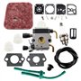 MCHNIC Carburateur Carb avec Carburateur Membrane Joint Réparation kit pour Stihl FS38 FS55 FC55 FC75 FC85 FS310 HS45 HS75 HS80