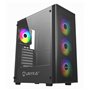 UNYKAch Mir 100 Caja ATX Gaming Cristal Templado Lateral y 4 Ventiladores ARGB Negra