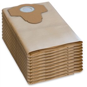 Parkside Lidl Lot de 10 sacs d'aspirateur d'origine pour aspirateur eau et poussière PWD 25