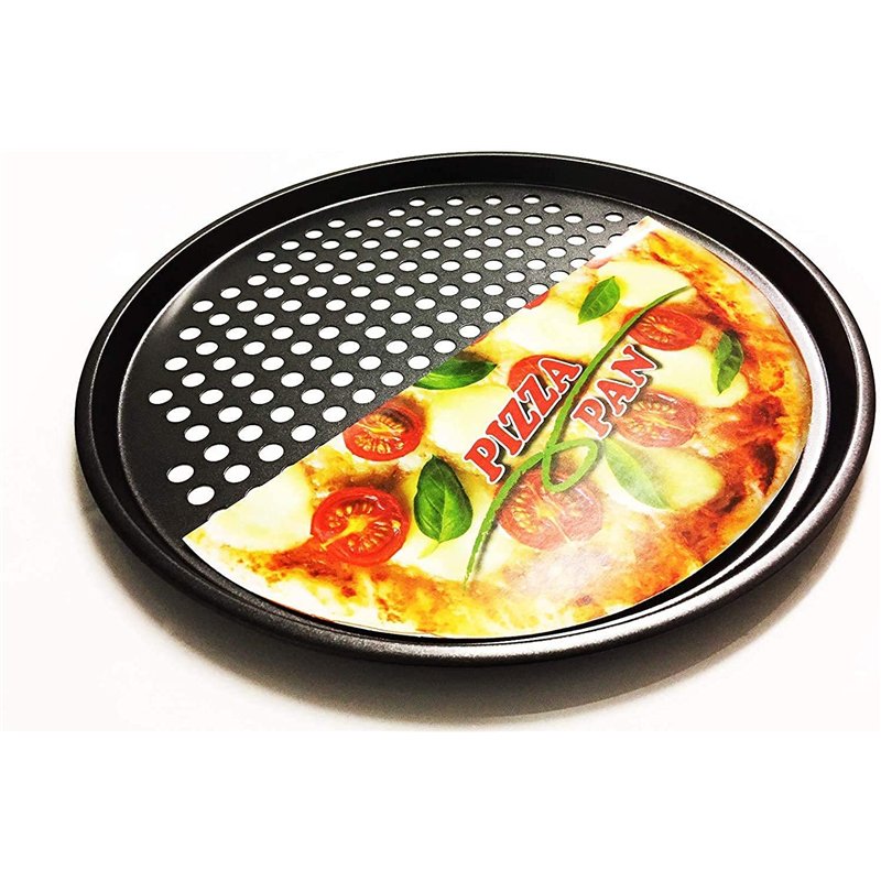 Professional Class Plaque à pizza antiadhésif pour four 32,5 cm de diamètre avec technologie Fast Crisp
