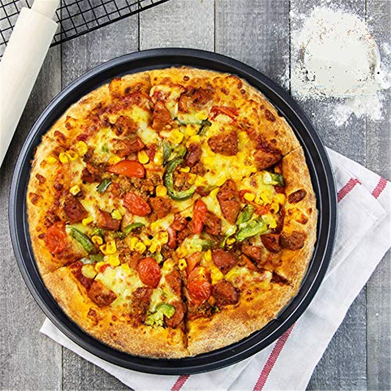 Image secondaire de Professional Class Plaque à pizza antiadhésif pour four 32,5 cm de diamètre avec technologie Fast Crisp