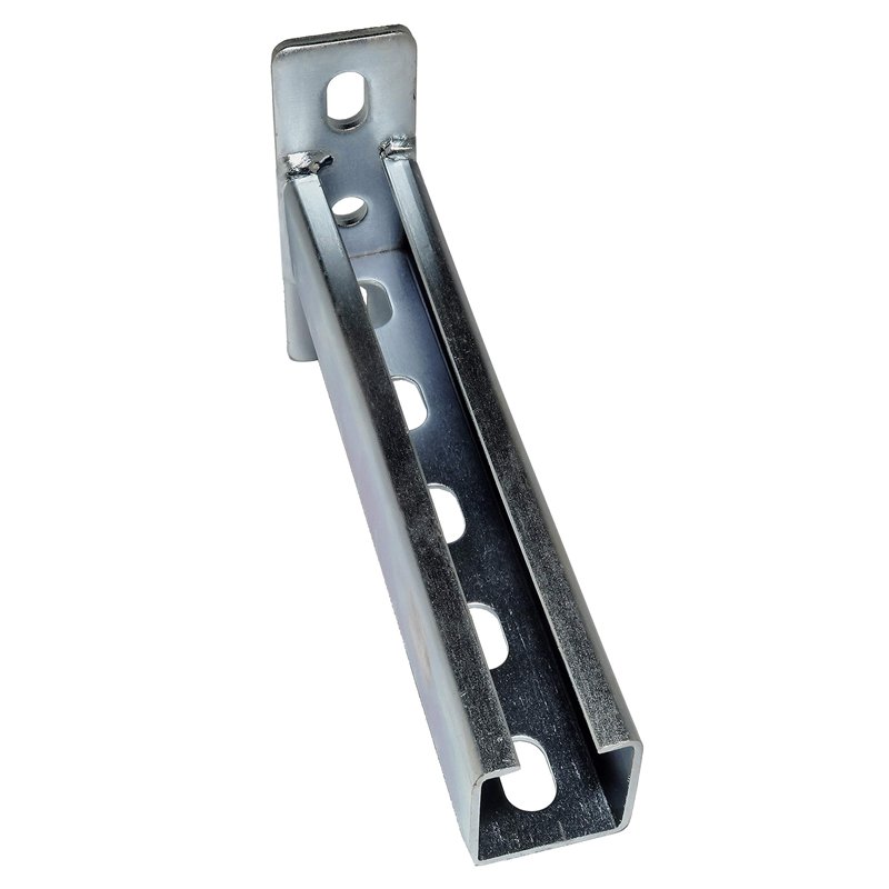 Console murale pour rail - 38 x 40 x 400 (longueur) mm