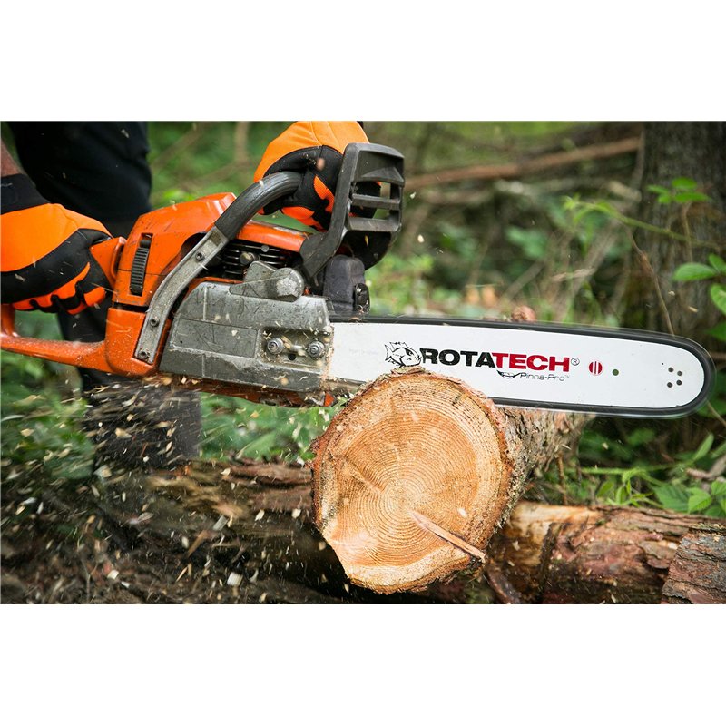 Image secondaire de Rotatech Lot de 3 chaînes de tronçonneuse de 35 cm Pas LP 3/8
