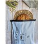 New Living – Sac à pain pour la conservation et la congélation, en polyester recyclé sans BPA, 40 x 27 cm