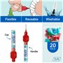 TEPE, Brossettes interdentaires ISO Taille 2 05 mm Rouge Lot de 20