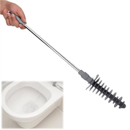 Poussoir WC Toilet Plunger Long Handle Toilet Dredge Bathroom Blockage unblocker Déboucheur WC Souple Doux Nouveau Toilet Clog R