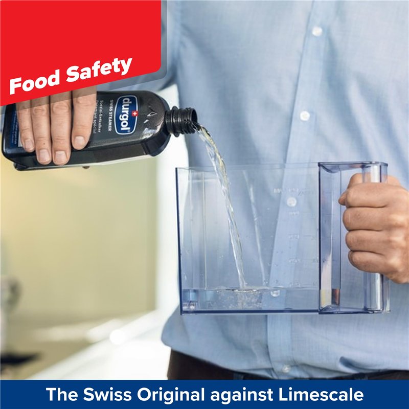Image secondaire de durgol swiss steamer – Détartrant spécial anti-calcaire pour les cuiseurs à vapeurs – Enlève le calcaire efficacement – 1 x 500m