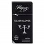 Hagerty Silver Gloves Gants de nettoyage anti-ternissement pour l'argent I 1 paire I Gants d'orfèvre 100% coton pré-imprégnés I 