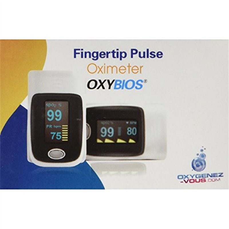 Image secondaire de DOIGT OXYMETRE DE POULS BLEU 