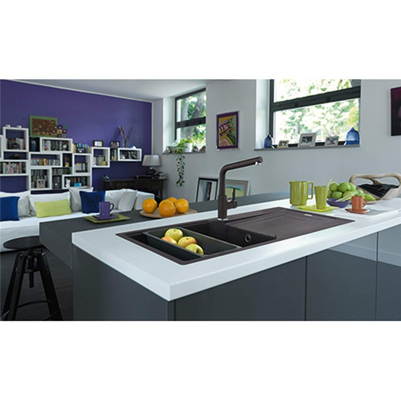 Image secondaire de FRANKE 7612985745369 Urban Pull-Out Robinet de lavabo, Onyx