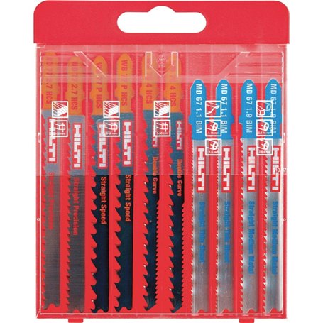 HILTI Hoja sierra calar SJB BC 10 juego - Unid: 1