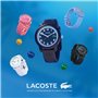 Lacoste Montre Analogique à Quartz pour enfants avec Bracelet en Silicone Blanc/Bleu - 2030011