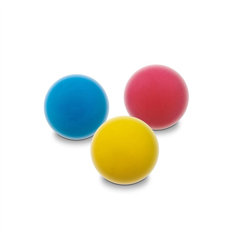 Mondo - MOO861 - Jeu de Plein Air - 3 balles mousse - D7 cm, Assorti