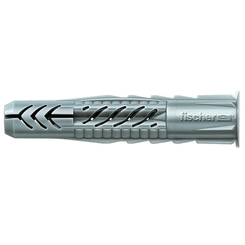 Fischer 71545 cheville, gris, 12 x 70 mm, lot de 25 pièces