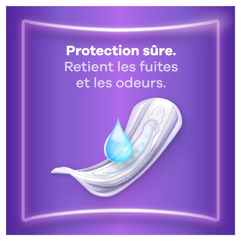 Image secondaire de Always Discreet, 64 Serviettes Hygiéniques Incontinence Femme, Long plus 5 Gouttes, Protection Absorbante pour Fuites Urinaires 