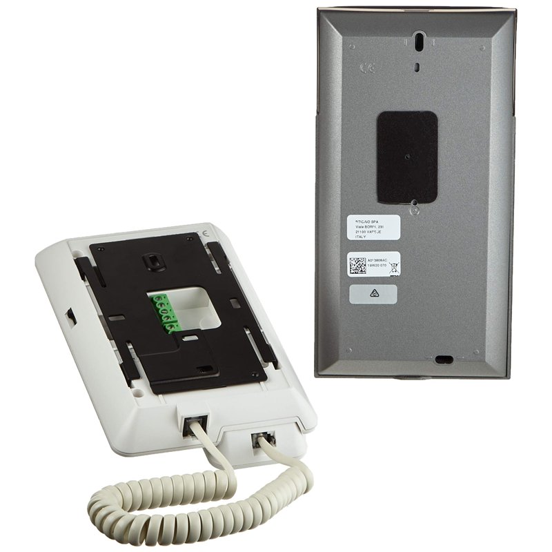 Image secondaire de Legrand, Flex'ONE Kit d'interphone audio 2 fils avec station de porte Linea 3000, bloc d'alimentation et station de maison CLASS