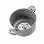 Casserole antiadhésive avec poignées pierre rare 22 cm Zanetti