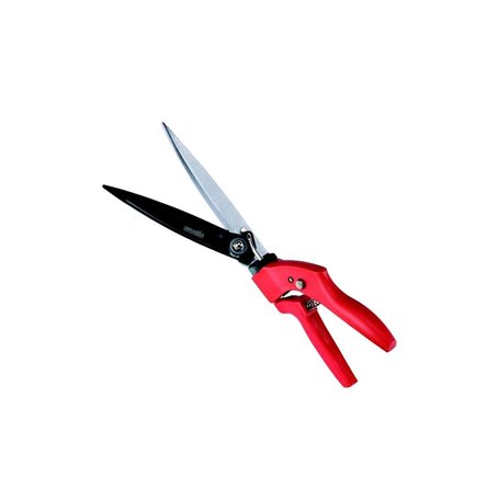 AUSONIA - CISAILLE À GAZON AVEC 3 POSITIONS DE 34 CM avec lames en acier de haute qualité traitées thermiquement et la lame supé