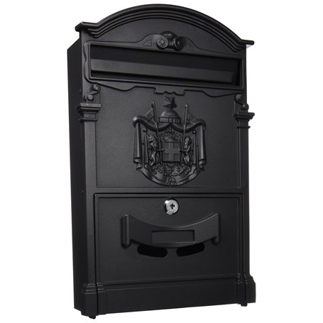 Blinky 27290-20 Residencia Boite aux lettres Noir 26 x 9 x 41 cm