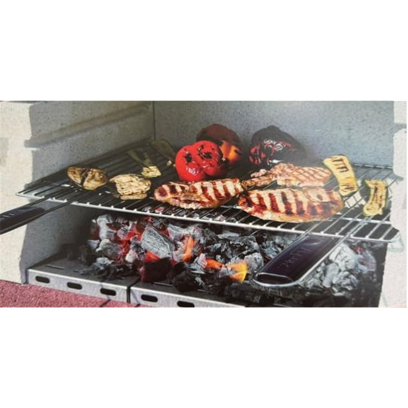 Image secondaire de Unbekannt Sunday Grille de cuisson chromée Largeur 60 cm Profondeur 40 cm