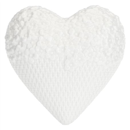 La Porcelaine Blanche - Humidificateur Coeur et Fleurs Leopoldina