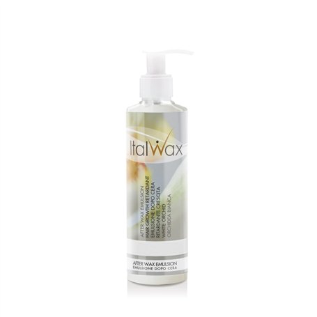 Italwax Lotion après épilation - 250ml - Retardant la repousse des Poils - Orchidée Blanche - Hydratant et éliminant les résidus