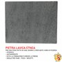 Plaque réfractaire pour pizza en pierre de lave de l'Etna 39x35x2 cm – Fabriqué en Italie Sicile - pour Four Traditionnel au Boi