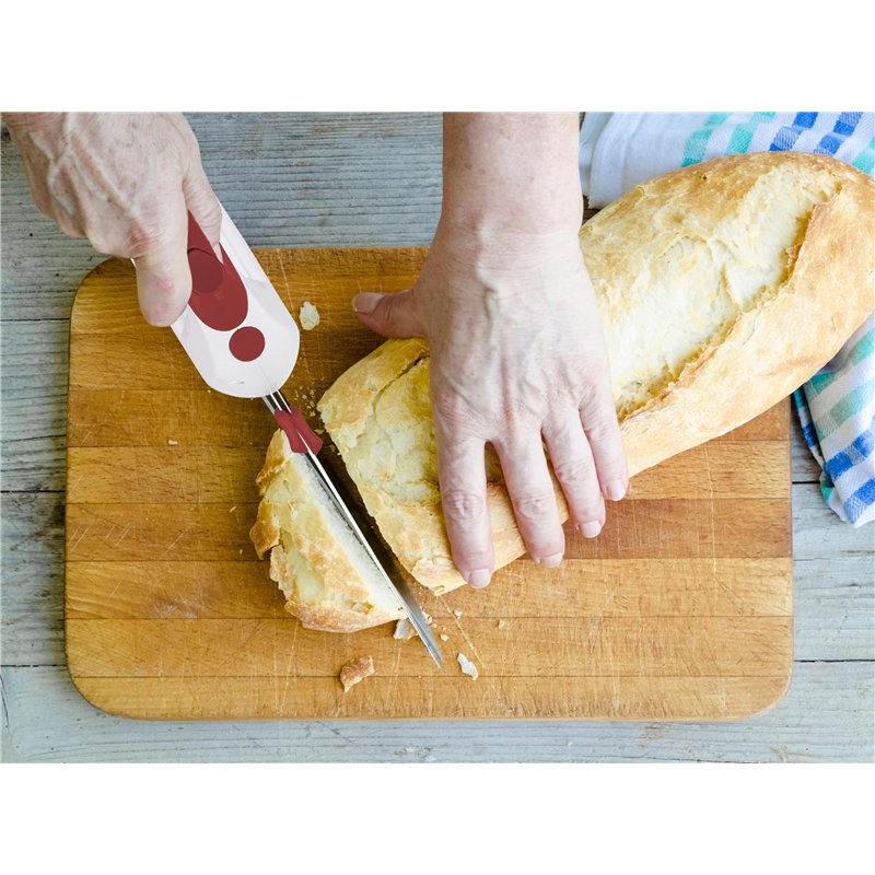 Image secondaire de BEPER, Blanc/Rouge BP.790 Couteau de cuisine électrique, 150 Watt, ABS