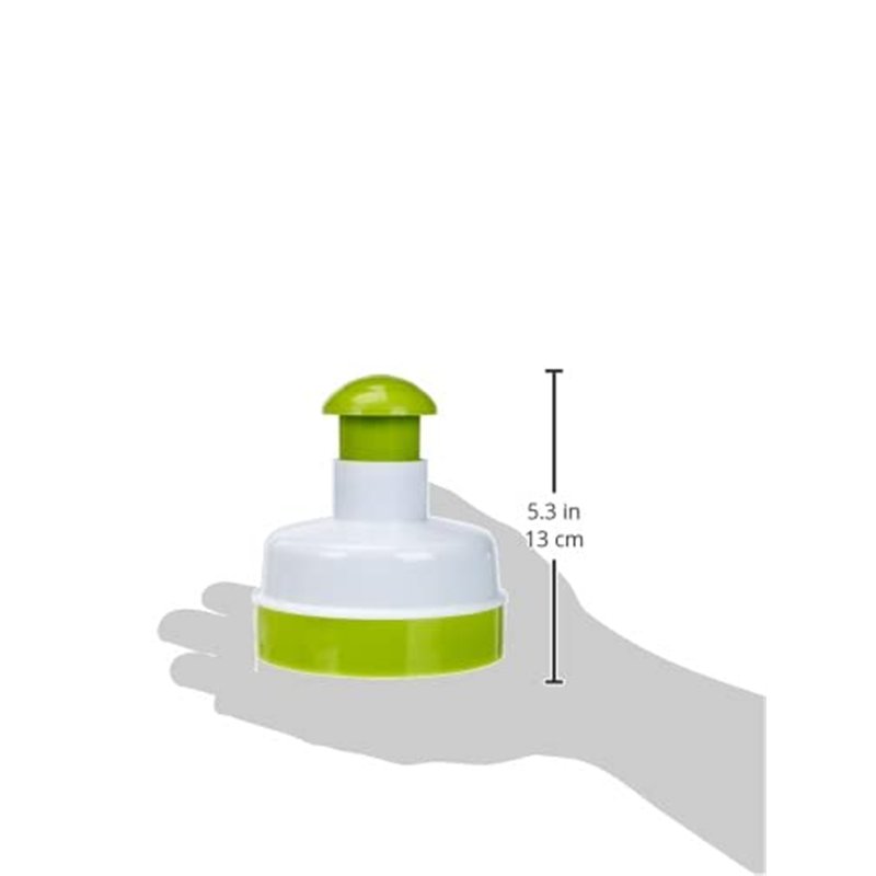 Image secondaire de Ibili 777201 Moule à steak haché rond, Blanc/Vert