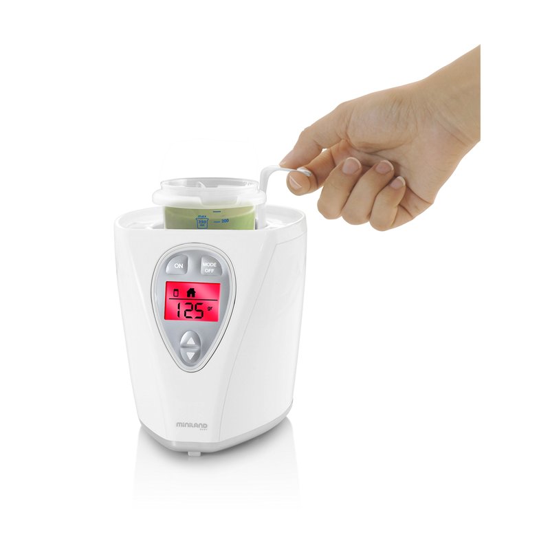 Image secondaire de Miniland chauffe-biberon et stérilisateur digital le plus avancé Warmy Advanced