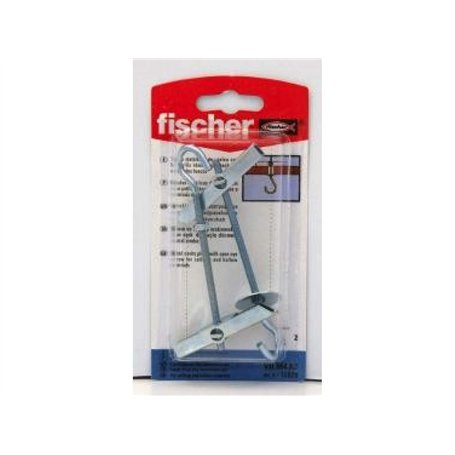 fischer - Cheville à bascule VH M5 avec crochet/Blister de 2