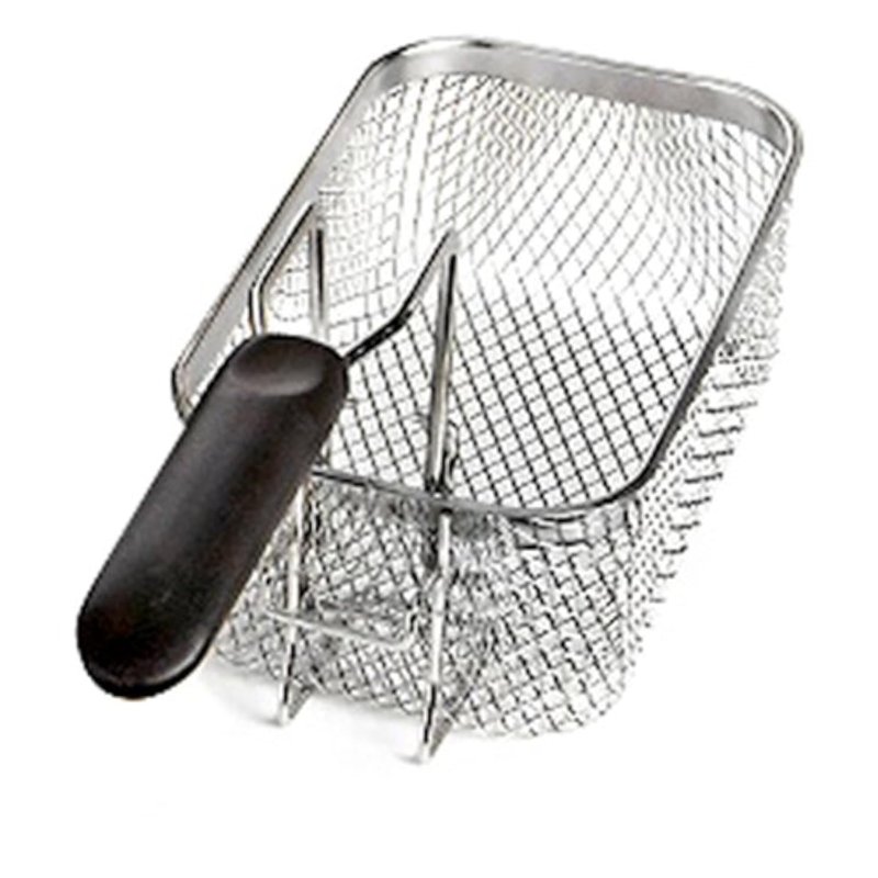Lacor R69135A Panier à friteuse électrique 3,5 litres, Argenté, 24x14x8
